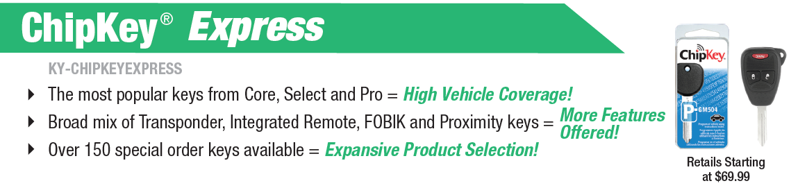 ChipKey Express overview