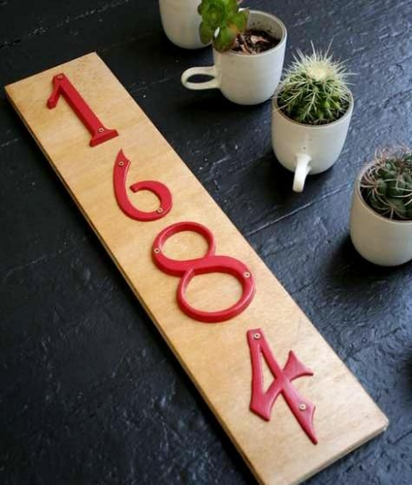 HOUSE NUMBER CRAFT